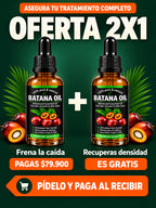BatanActive™: Frena la caída y engrosa tu cabello.
